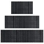 Faptoena Black Boho Kitchen Rugs Set Of 3,MOROCCAN Modern Farmhouse M... New. Price: $52.94.