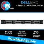 Dell Poweredge R640 4B Lff 1U Server -V7- Choose Cpus/ram/drives Wholesale Good. Price: $4280.00.