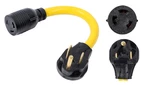 Onetak Nema 6-50P To L6-30R Etl Listed 240V Amp Prong Male Plug Twist Lo New. Price: $40.95.