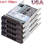 Lot Dell Drive 3.5" 2.5" Adapter Caddy Tray 9W8C4 F238F R320 R420 T610 R530 R630 New. Price: $1279.00.