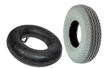 Alveytech 2.80/2.50-4 (9"X3") Mobility Tire And Inner Tube Set With 3/4-2.5-9 New. Price: $58.99.