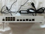 Qnap QSW-M408-2C 12 Port Managed 10GBE Switch Tested, Working, Factory Reset Used. Price: $299.99.