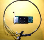 Dell HBA355E 12GBPS 038T13 Sas 16 Port Pcie With Mini To Sata Cable Used. Price: $230.00.