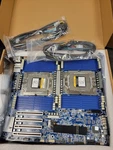 Gigabyte MZ73-LM1 2XSP5 Amd Epyc Genoa 2X10GBE Pcie GEN4 E-atx Motherboard, Used. Price: $659.00.