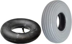 Alveytech 3.00-4 (10"X3") Mobility Tire And Inner Tube Set With Ribbed Tread New. Price: $61.35.