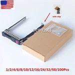 Lot 2.5" Sas Sata Drive Tray Caddy For Hp DL380P DL360P DL160 G8 G9 New. Price: $899.00.