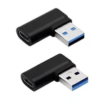 Cerrxian 90 Degree Usb To Adapter, Right Angle & Left 3.0 Ma New. Price: $14.43.