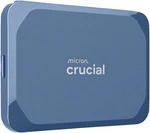 Crucial X10 Portable Ssd, Up To 2,100MB/S, 3.2 Usb-c, 1TB, Blue New. Price: $308.42.