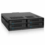 Icy Dock MB324SP-1B 4X2.5 Inch Sas/sata Hdd/ssd Tool-less Hot Swap Mobile Rack New. Price: $99.99.