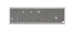 Supermicro I/o Shield MCP-260-00098-0N ( X10*/X11* /X12SDV*) New. Price: $14.95.