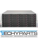 Supermicro CSE-846BE1C-R1K03JBOD 4U Rackmount 3.5" 24-BAY W/CSE-PTJBOD-CB3 Used. Price: $2399.99.