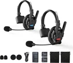 Synco Xtalk XPRO2 Wireless Intercom Headset 2.4GHZ Communication System Pcs Used. Price: $129.00.