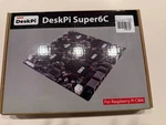 Deskpi SUPER6C For Raspberry Compute Module 4/5(CM4/CM5) Cluster Openclaw New. Price: $120.00.