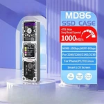 MD86/MD87 M.2 Ssd Enclosure 10GBPS Nvme/ngff-sata Usb 3.2 GEN2 Type Case New. Price: $55.74.