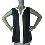 Kenneth Cole Reaction Size: Xl Poly/rayon/spandex Black Top White Trim Washable Pre-owned. Price: $9.99.