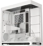 Hs 420 Vgpu White Mid Tower Atx Case Dual-chamber, Tempered Glass, 11 Fans New. Price: $549.99.
