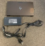 Hp Engage One Advanced I/o Base Model: TPC-1027-D Lot Of 4 With Adapters Used. Price: $199.00.
