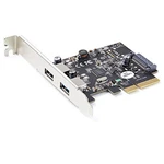 Startech PEXUSB312A3 2-PORT 3.1 Pcie Card 10GBPS Type-a New. Price: $61.62.
