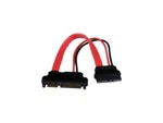 Startech 6-INCH Slimline To Female/male Adapter With Power SLSATAADAP6 New. Price: $21.49.