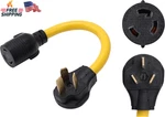 Onetak Nema 10-50P To L6-30R 240V Amp Prong Male Plug Twist Lock New. Price: $43.99.