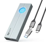 San Zang Master 40GBPS M.2 Nvme Ssd Enclosure With Cooling Fan, Aluminium Usb... New. Price: $88.09.