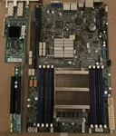 Supermicro X10SRW-F Socket LGA2011-3 Atx Server M/board/cpu E5-2680V3/ECARD Used. Price: $62.75.