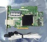 Adaptec ASR-71685 2274700-R 16PORT Pcie 3.0 Sas/sata 6GBPS Raid Adapter Used. Price: $150.00.