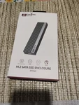 San Zang Master M.2 Sata Ssd Enclosure, Usb 3.1 GEN2 To 3.0(6 Gbps), New. Price: $25.00.