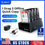 Orico USB3.0 4 Bay Hard Drive Docking Station For 2.5/3.5 Inch Hdd Ssd Off Clone New. Price: $68.72.