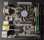 Asrock H81M-ITX Motherboard Core I3-4430, 16GB Ram, Silverstone SST-AR04 Used. Price: $89.99.
