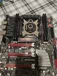 Asus Rampage Iv Extreme, Socket 2011, Intel Motherboard With Cpu, 128GB Used. Price: $400.00.