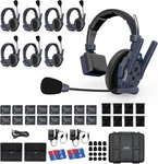 Synco Xtalk Master Wireless Intercom Headset System Enc 2.0 Noise Reduction New. Price: $1299.00.