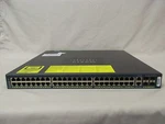 Cisco WS-C4948-E 48-PORT Gige Layer 3 Switch ENTSERVICES-15.0 Ios Dual Ac Used. Price: $164.00.