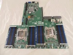 Supermicro X10DRU-I+ Motherboard System Dual Socket 2011-V3/V4 24 Dimm Used. Price: $650.64.