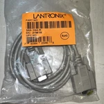 New Lantronix DB9F To 6FT Null Modem Cable 500-164-R / 21W18 Sealed. Price: $6.76.