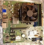 Hp H-ALVORIX-RS880-UATX Motherboard 588551-001 620887-001 W/ Cooler & 8GB DDR3 Used. Price: $34.95.