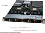 Supermicro Superserver 6017R-73THDP+ Mini New. Price: $1210.00.