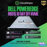Dell Poweredge R6515 10 Bay Sff Amd Epyc 7443P 24 Core Nvme Ssd DDR4 Cto Server Excellent. Price: $10452.99.