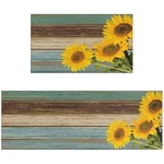Faptoena Sunflower Kitchen Rugs And Mats Set Of 2, Farnhouse Decoration Non S... New. Price: $39.19.
