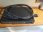Pakedge SW24-GB 24-PORT Gigabit Ethernet Switch With Power Cable. Used. Price: $35.00.
