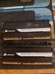 Sticks Corsair Dominator DDR3 8GB(2X4GB 4096MB 1600MHZ 9-9-9-24 1.65V Used. Price: $19.99.