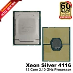 Lot 50 Intel Xeon Silver 4116 2.1GHZ 12-CORE 16.5MB LGA3647 Cpu Processor SR3HQ Very. Price: $499.99.