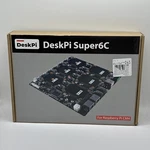 Deskpi SUPER6C Raspberry CM5/CM4 Cluster Mini-itx Board New. Price: $148.70.