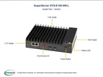 Supermicro Mini Pc Server System Intel Core I3 8TH Gen 32GB DDR4 2666 E100-9W-L- New. Price: $416.00.