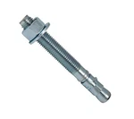 Confast 1/4" 3" Stainless Steel Wedge Anchor (100 Per Box) New. Price: $144.01.