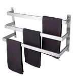 Kokosiri Towel Bars Bathroom 3-TIERS Ladder Rails Brushed Nickel New. Price: $83.94.