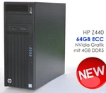 Hp Z440 Server Xeon 6-CORE E5-1650 64GB Ecc Ssd 480GB Quadro K2200 Dvd New Neu. Price: $571.17.