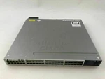 Cisco Catalyst WS-C3850-48F-L Switch Port Gigabit Poe+ Dual Power Supply Used. Price: $69.99.