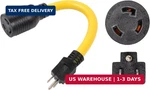 Onetak Nema 5-15P To L6-30R 120V Amp Prong Male Plug Twist Lock New. Price: $30.97.