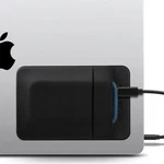 Afterplug 2-POCKET Adhesive Hard Drive Holder For Laptop, Small, Black New. Price: $21.00.
